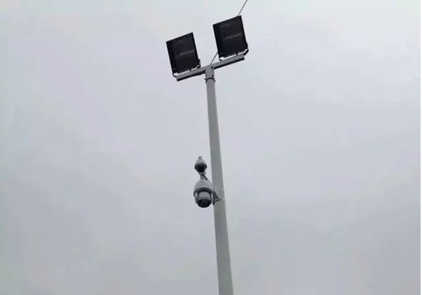 深圳某湿地全景监控摄像机